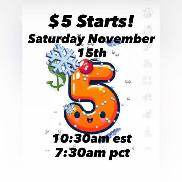 LIVE SATURDAY 11/15 at 10:30am est | 7:30am pct | Throw on a ♥️ To BE NOTIFIED - Picture 4 of 6